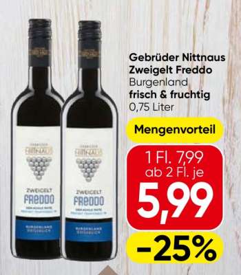 Gebrüder Nittnaus Zweigelt Freddo