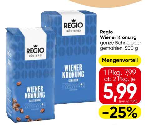 REGIO Wiener Krönung