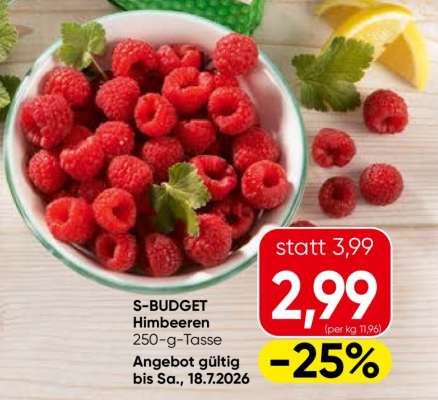 S-BUDGET Himbeeren
