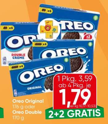 Oreo Original oder Oreo Double