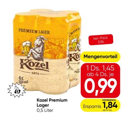 Kozel Premium Lager