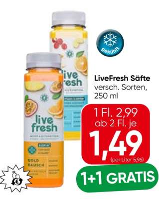 LiveFresh Säfte
