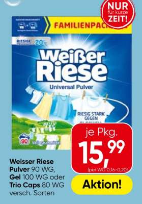 Weißer Riese Pulver