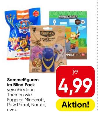 Sammelfiguren im Blind Pack