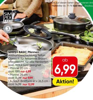SIMPEX BASIC Pfannen