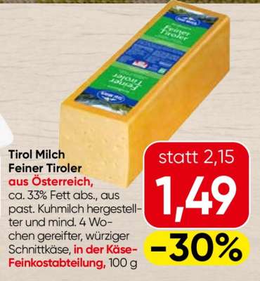 Tirol Milch Feiner Tiroler