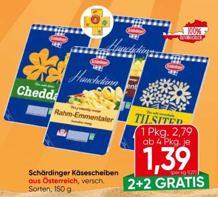 Schärdinger Käsescheiben