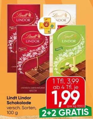 Lindt Lindor Schokolade