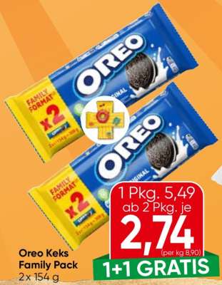 Oreo Keks Family Pack