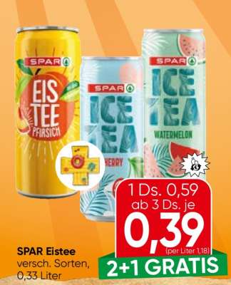 SPAR Eistee