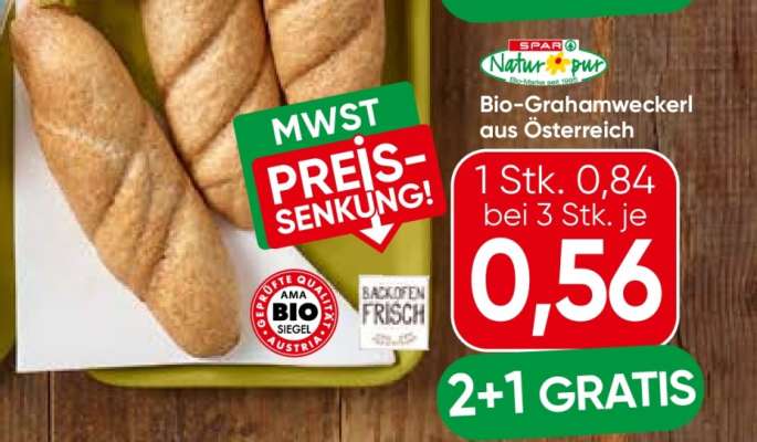 Bio-Grahamweckerl aus Österreich