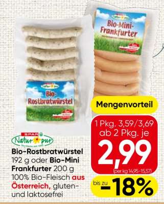 Bio-Mini Frankfurter