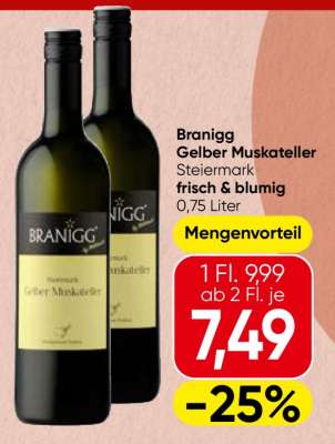 Branigg Gelber Muskateller