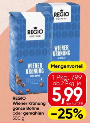 REGIO Wiener Krönung