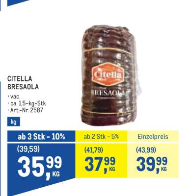 CITELLA BRESAOLA