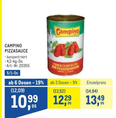 CAMPINO PIZZASAUCE