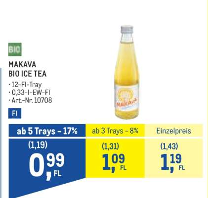 MAKAVA BIO ICE TEA