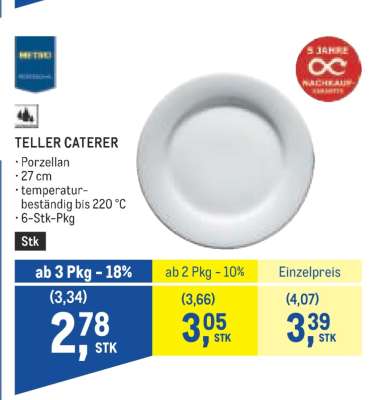 TELLER CATERER