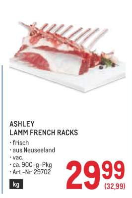 Ashley Lamm French Racks