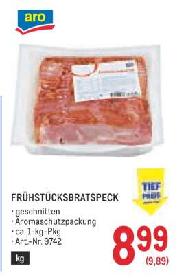 FRÜHSTÜCKSBRATSPECK
