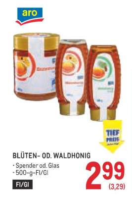 BLÜTEN- OD. WALDHONIG