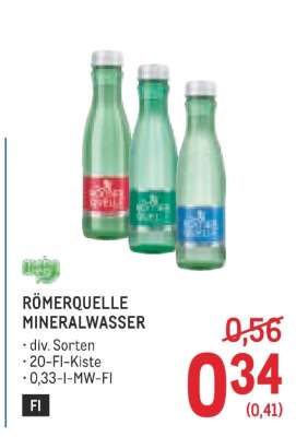 Roemerquelle Mineralwasser