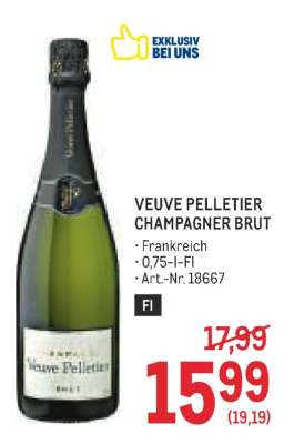 Veuve Pelletier Champagner Brut