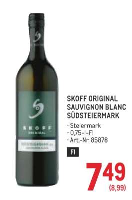 SKOFF ORIGINAL SAUVIGNON BLANC SÜDSTEIERMARK