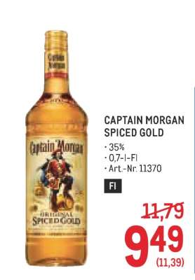 Captain Morgan Spiced Gold