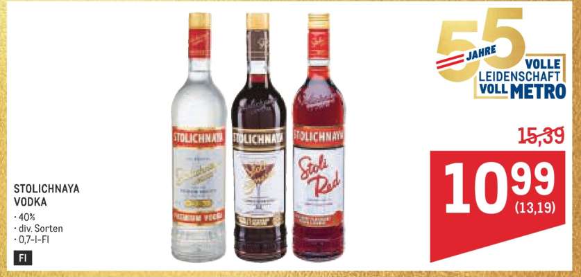 Stolichnaya Vodka