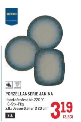 PORZELLANSERIE JANINA