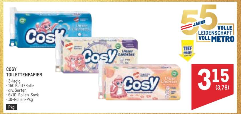 Cosy Toilettenpapier