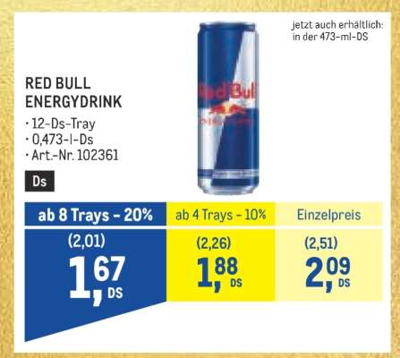 RED BULL ENERGYDRINK