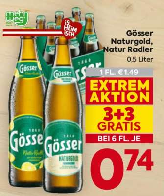 Gösser Naturgold, Natur Radler