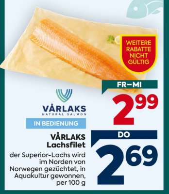 Várlaks Lachsfilet