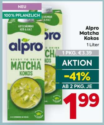 Alpro Matcha Kokos