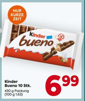 Kinder Bueno 10 Stk.