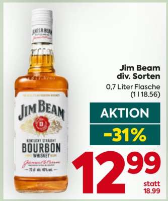 Jim Beam div. Sorten
