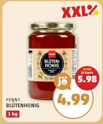PENNY. BLÜTENHONIG