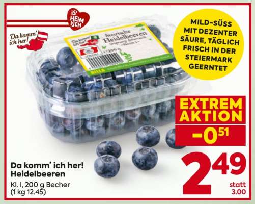 Da komm’ ich her! Heidelbeeren