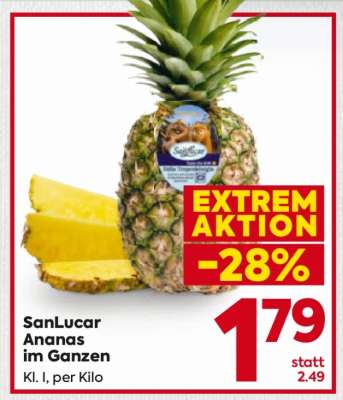 SanLucar Ananas im Ganzen