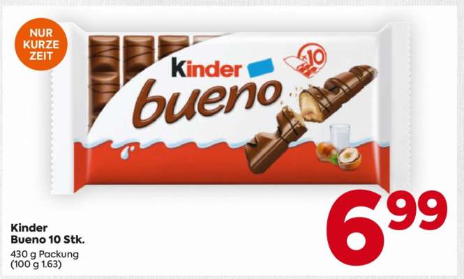 Kinder Bueno 10 Stk.