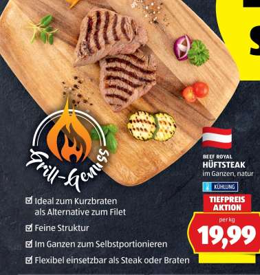 BEEF ROYAL HÜFTSTEAK