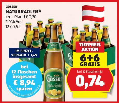 GÖSSER NATURRADLER**