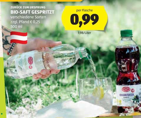 BIO-SAFT GESPRITZT
