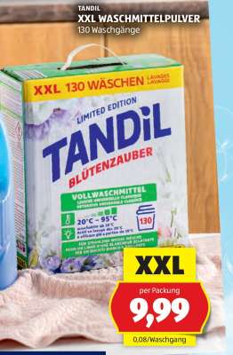 TANDIL XXL WASCHMITTELPULVER