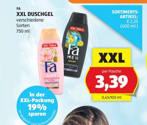 FA XXL DUSCHGEL