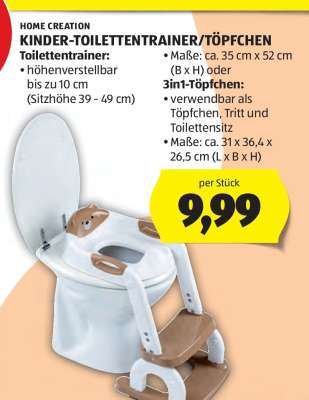 KINDER-TOILETTENTRAINER/TÖPFCHEN