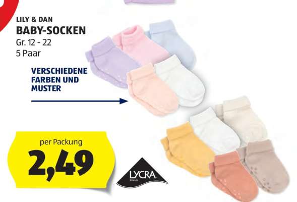 LILY & DAN BABY-SOCKEN