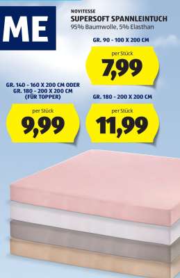 NOVITESSE SUPERSOFT-SPANNLEINTUCH